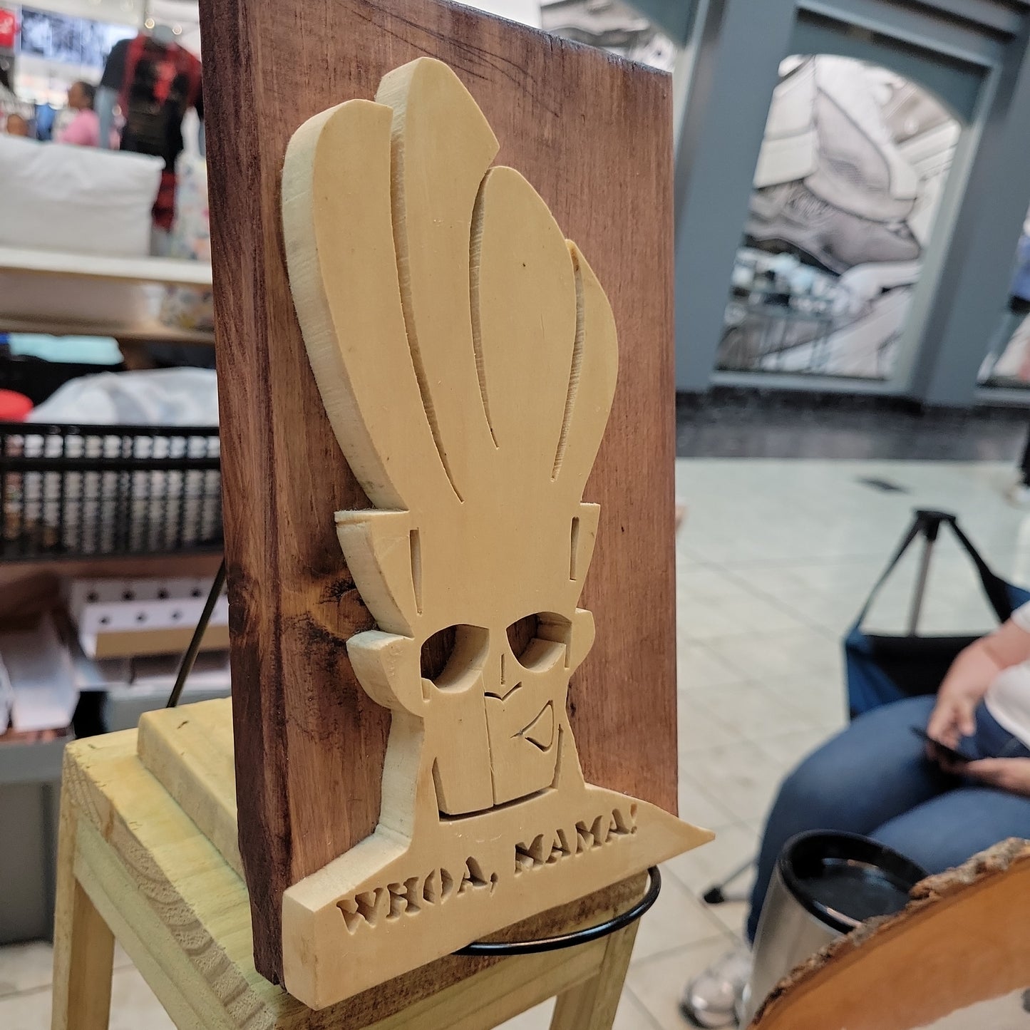 Johnny Bravo Whoa Momma! Relief - kingdomcountryranch