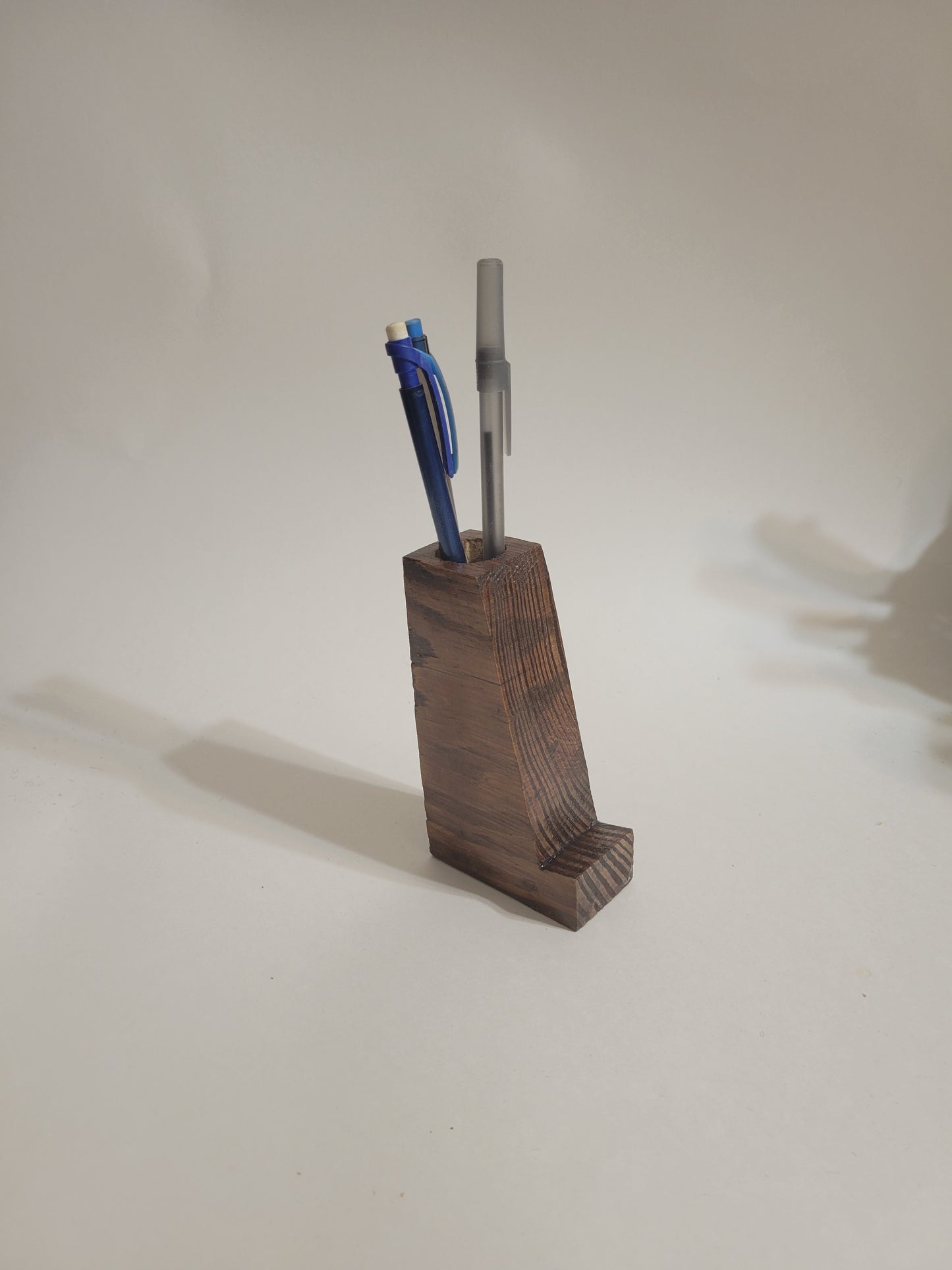 Rustic Phone & Pen Holder!
