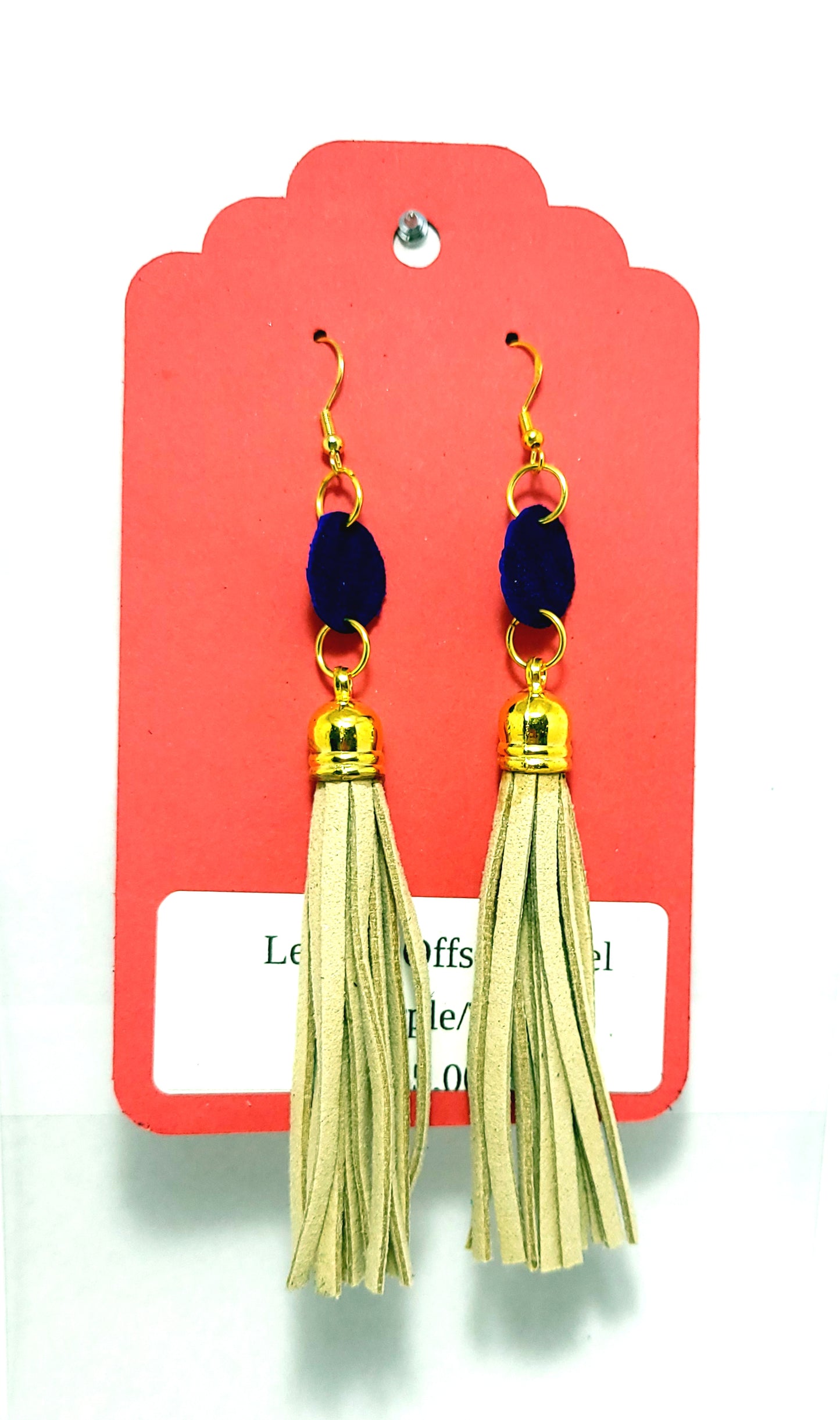 Bohemian Delights: Circle of Serenity Tassel Earrings