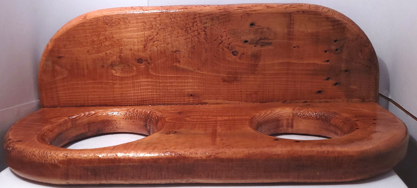 Hair Care Caddy: Sleek Hair Dryer & Brush Holder