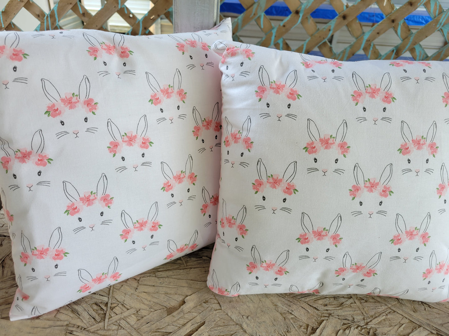 Bunny Crown Pillows - kingdomcountryranch