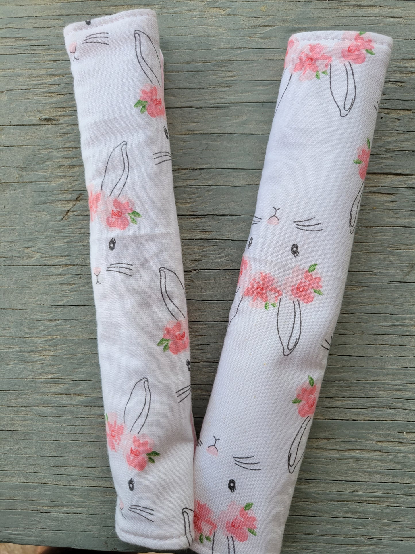 Bunny Crown Seat Belt Cover - kingdomcountryranch