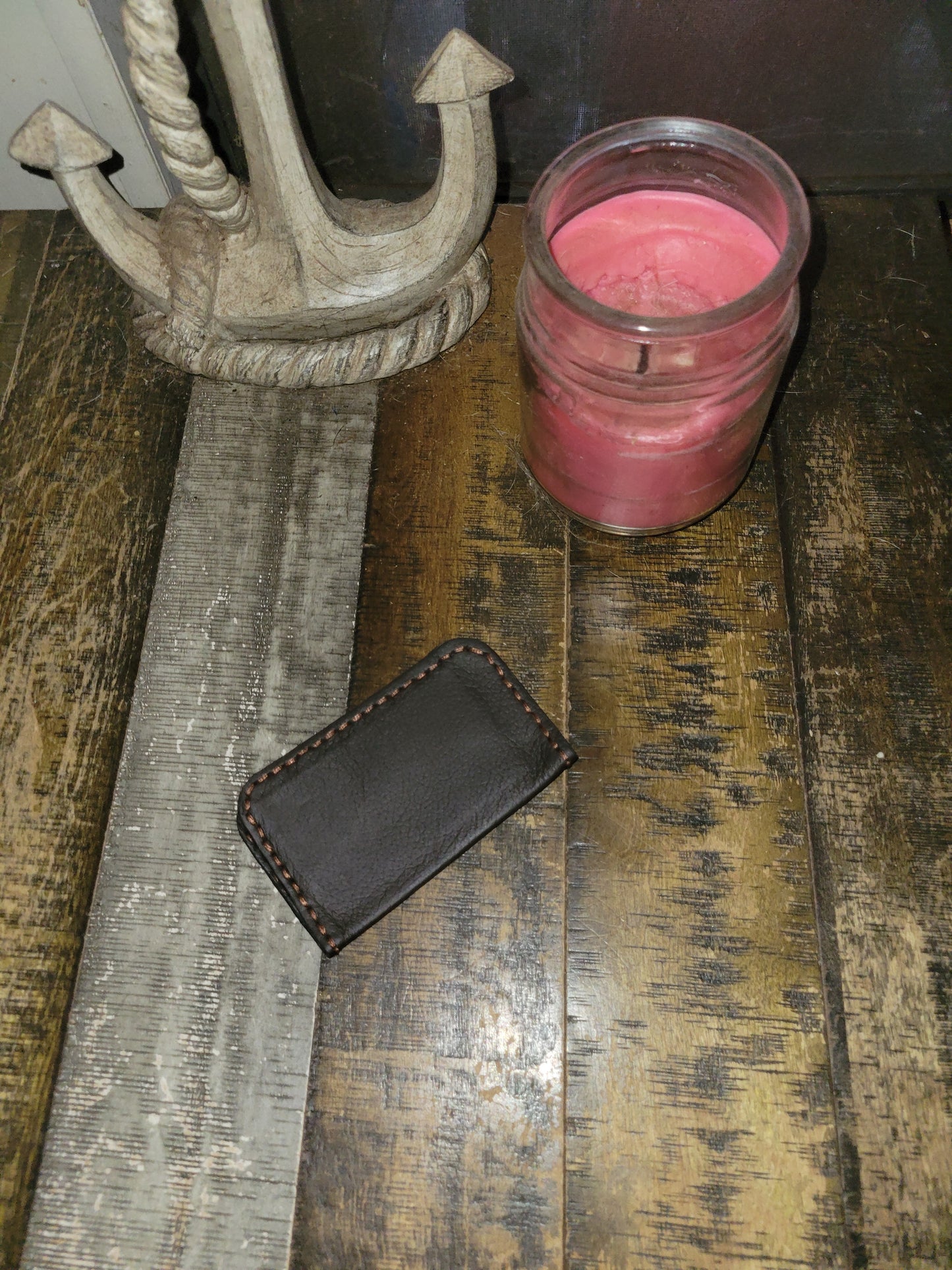 Bifold Leather Card Wallet - kingdomcountryranch