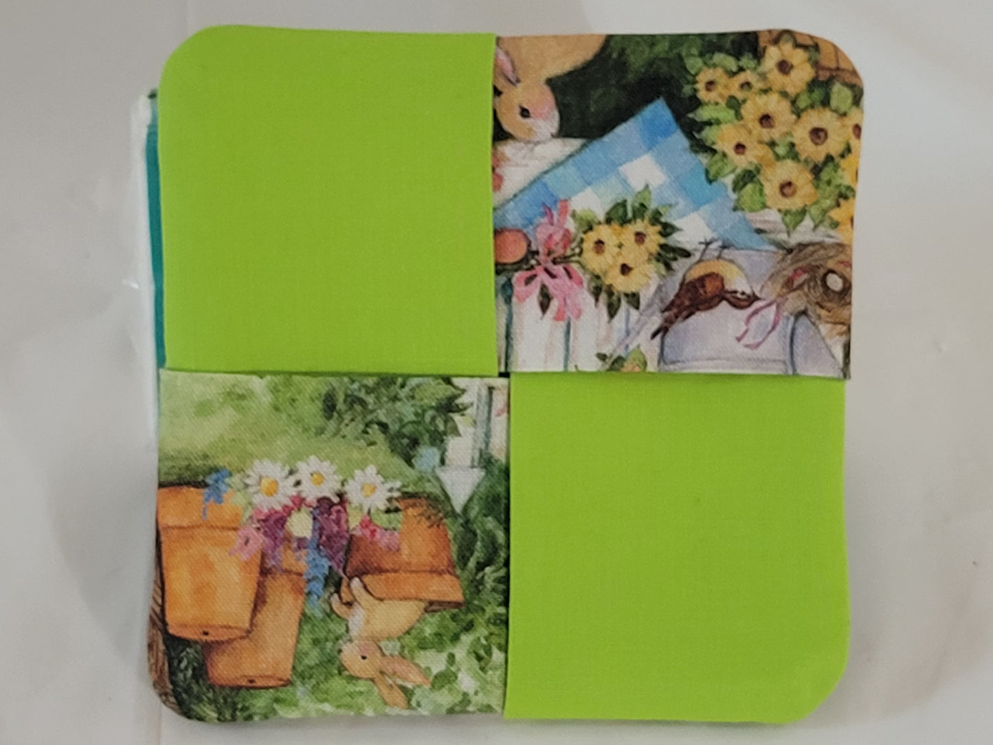 Bunnies Scenic Easter Coaster Set - kingdomcountryranch