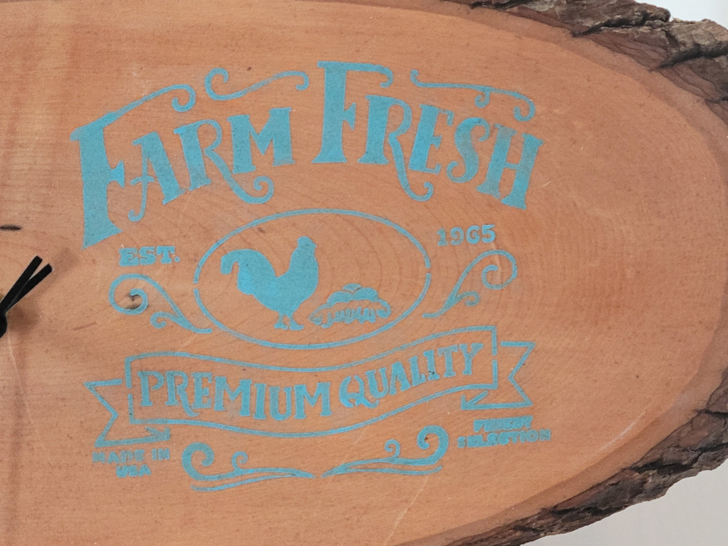 Farm Fresh with Cow Wall Clock - kingdomcountryranch