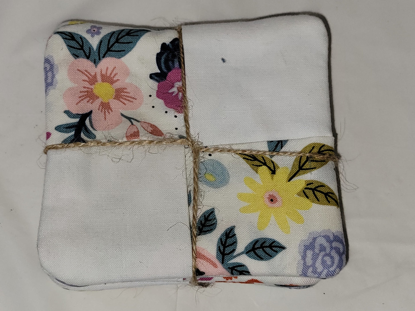 Floral Coaster Set - kingdomcountryranch