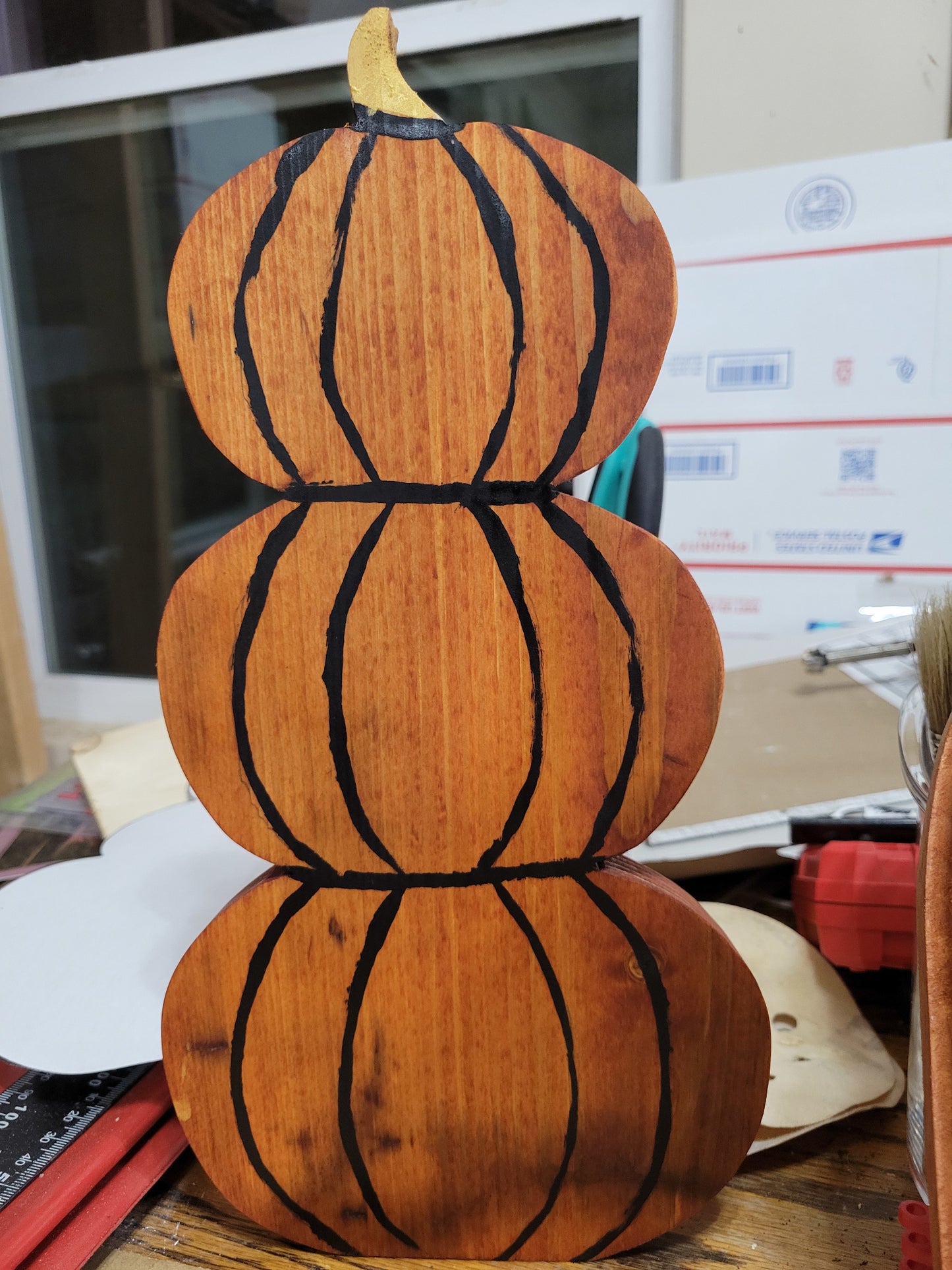 Stacked Pumpkins - kingdomcountryranch