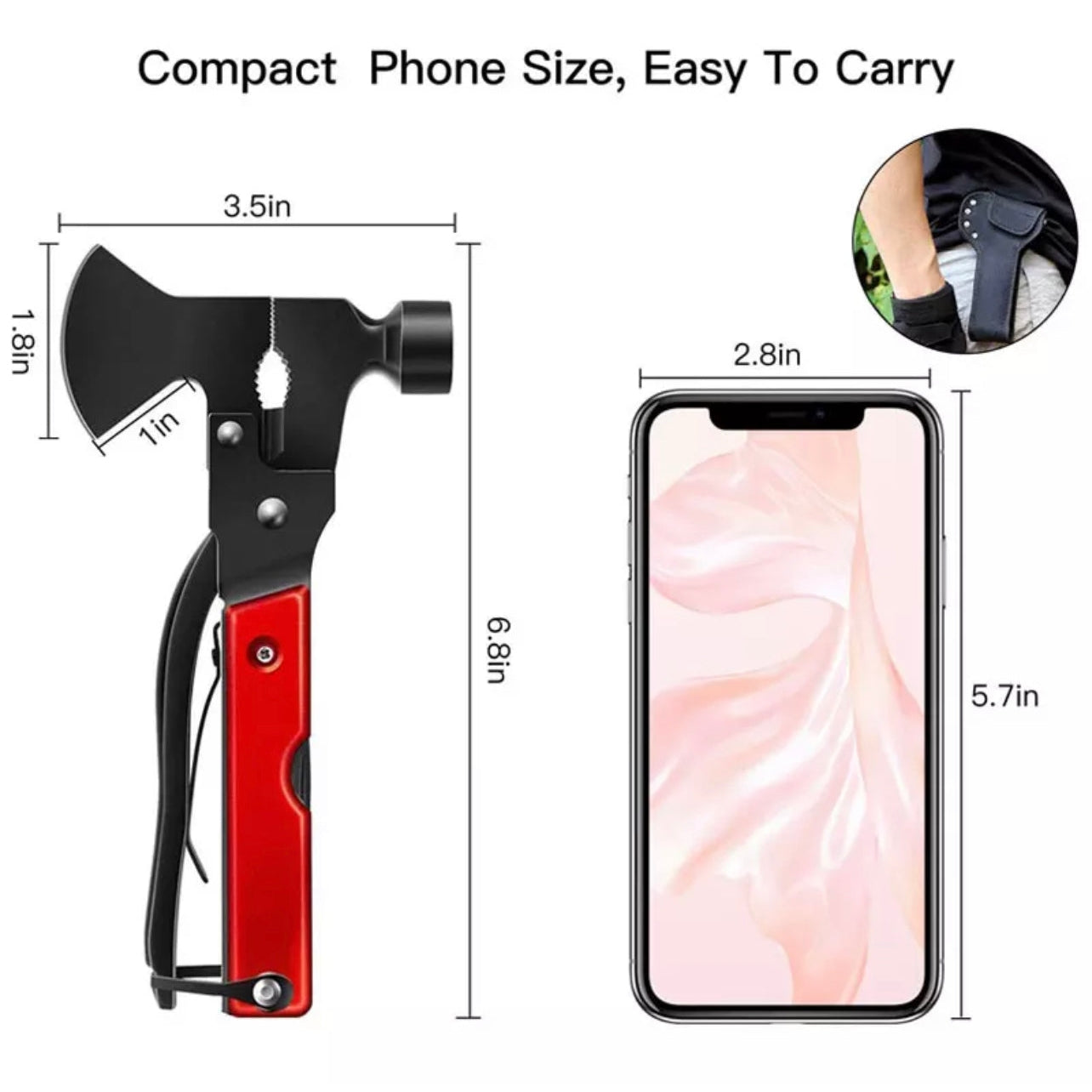 Survival Emergency 15 in 1 tool - kingdomcountryranch